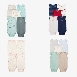 Kit Body Carter´s Regata - 5 unidades - Meninos e Meninas Diversas Estampas - Novo - Original em Oferta na Shopee