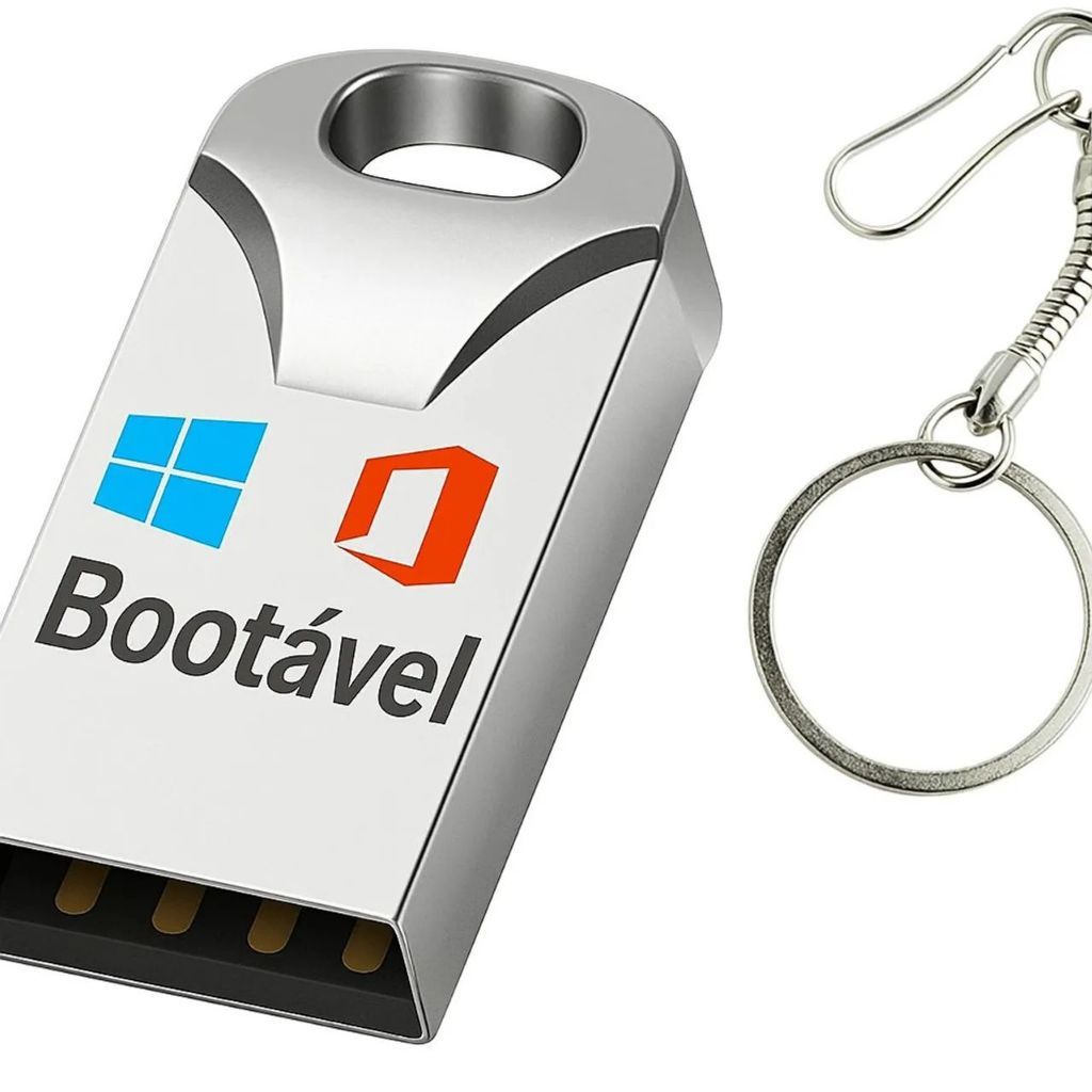フロンティア win11Pro 25H2 offce2024 Pendrive Bootável C/ Windows 11 Todas As Versões 25H2 + P.Office