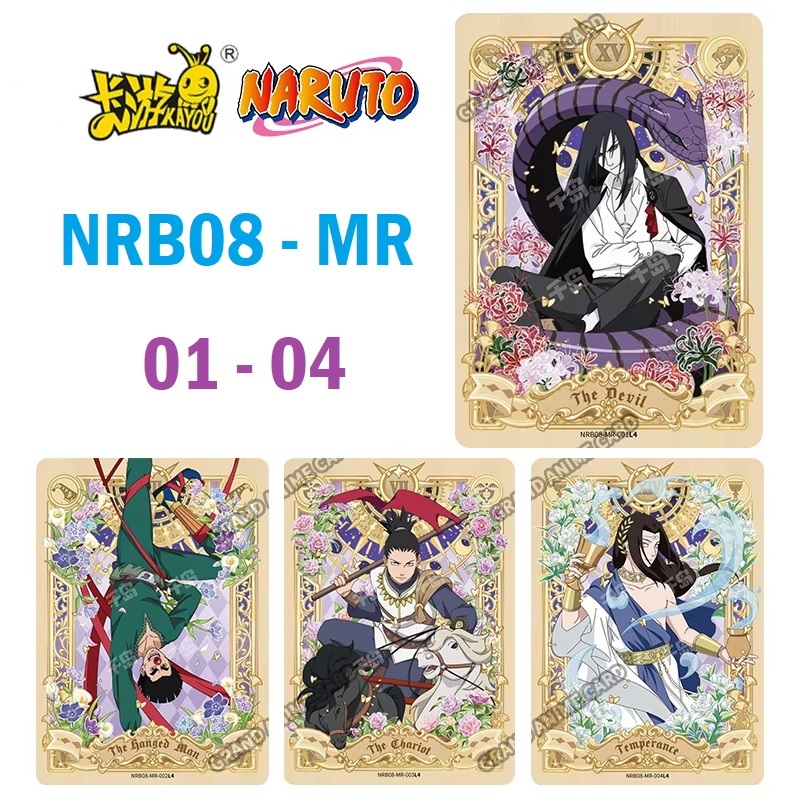 Cartas Naruto Kayou MR da Caixa T2W8 - Avulsas e Set | Shopee Brasil