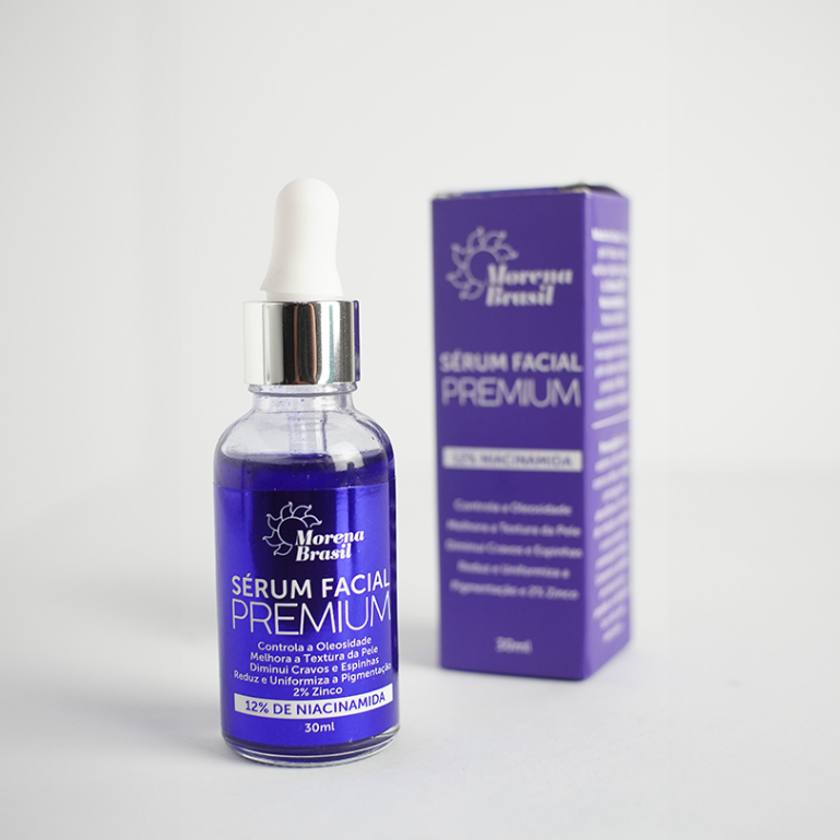 Kit Sérum Facial Premium Morena Brasil - Skin Care Perfeita Para