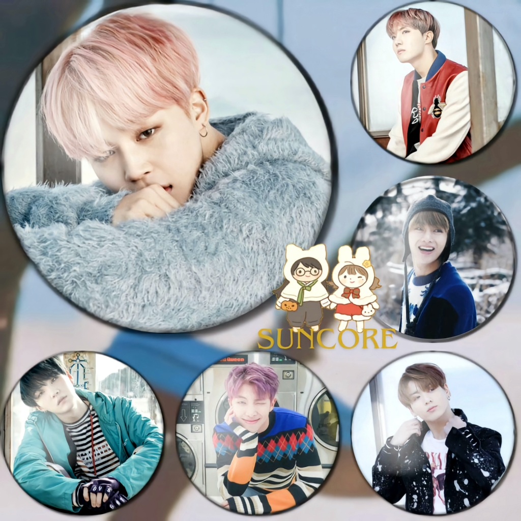 Bottons BTS You Never Walk Alone 4,4 cm – K-pop botons pins | Shopee Brasil