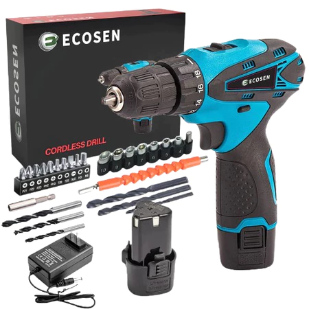 Parafusadeira/furadeira be impacto  kit maleta com duas baterias kit de 28pcs 220v/110v