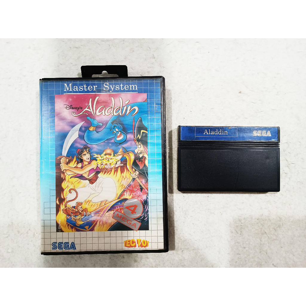 Disney Aladdin - Master System | Shopee Brasil