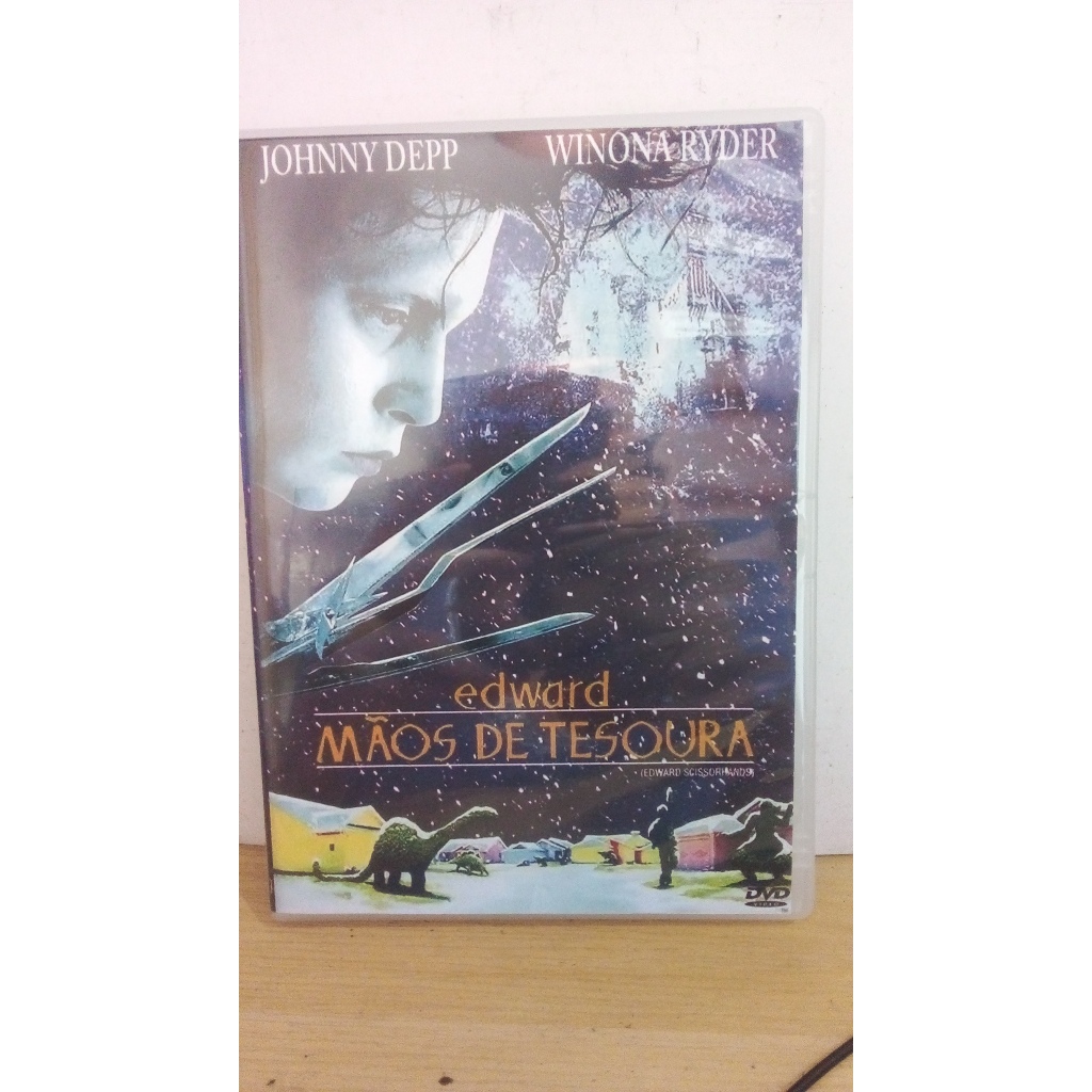 DVD Edward Mãos de Tesoura 1990 Dublado / Dual Áudio HD1080p
