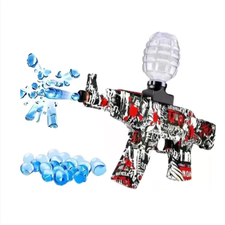 Arma M416/MP5 Elétrica Lança Bolinhas De Gel Com Bolinhas blaster Arminha de Gel+.5.000 Bolinhas LUIZA