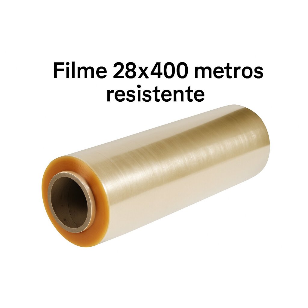 Rolo Bobina Plastica Filme PVC Refil 28x400mts 28cm x 400 Metros ...