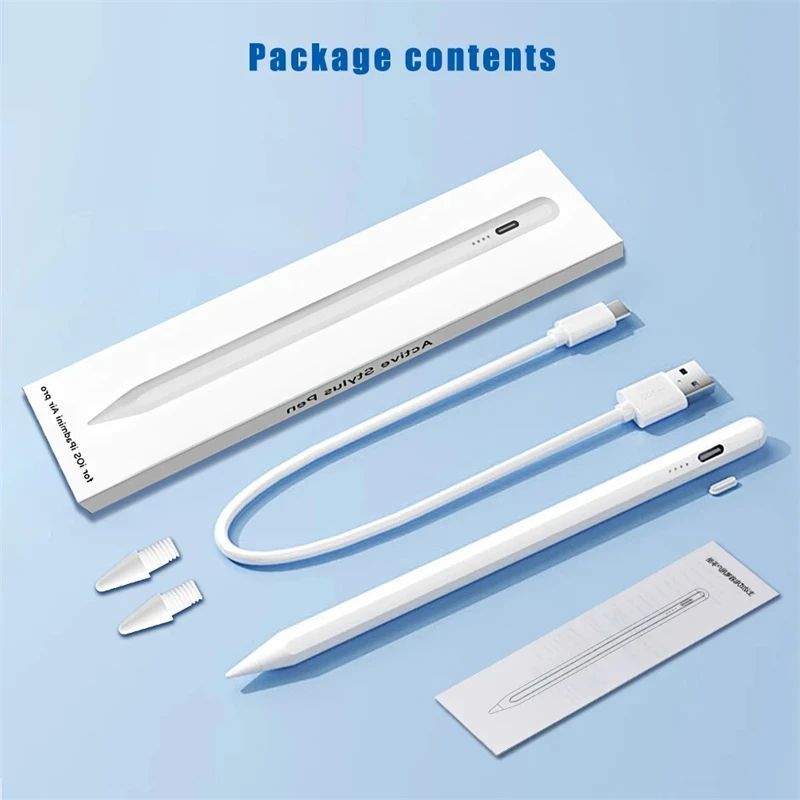 Caneta Stylus Compatível com iPad (2018–2022) – Alta Precisão e Toque Suave