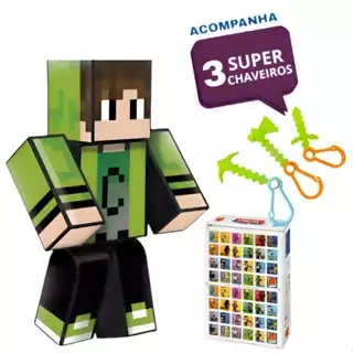 Boneco Cadres Gamer 25cm Youtubers Gamer Skin Com Acessórios - Algazarra em Oferta na Shopee