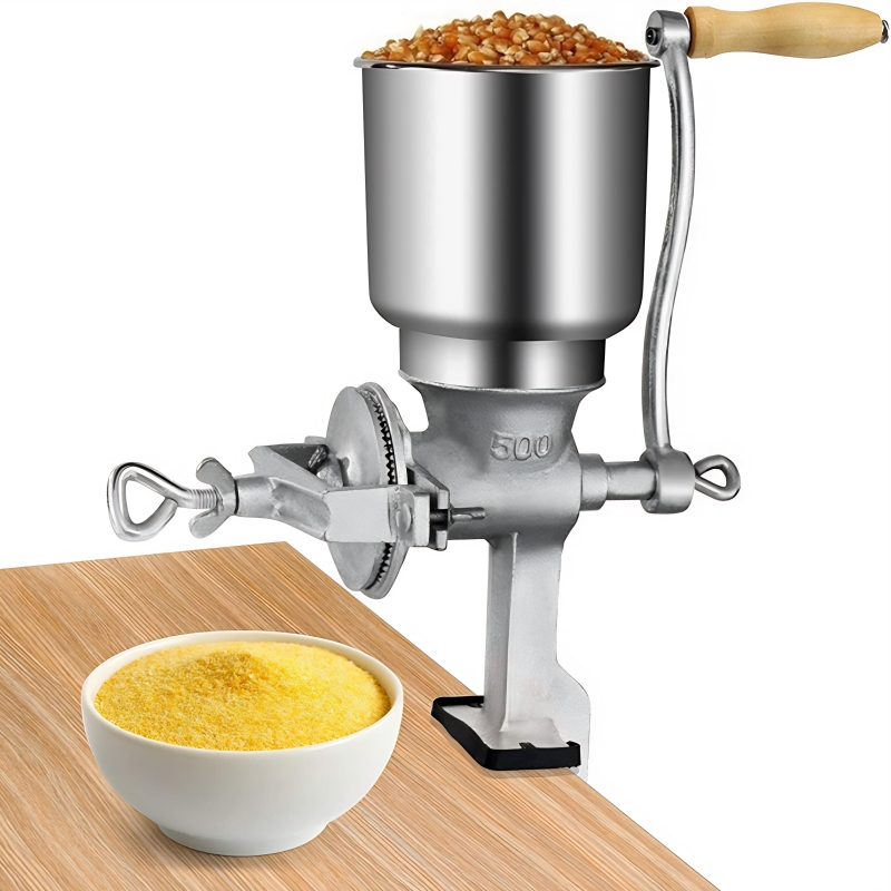 Moedor de Grãos Manual Ferro Fundido, para Milho, Café e Tem