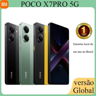 Celular Xiaomi POCO X7 Pro 5G Smartphone Global Version 6000mAh NFC celular barato novo 12+512GB