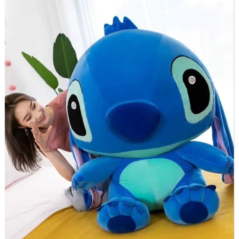 Pelucia Stitch 60 cm 75 cm Antealergico Lilo Stitch | Shopee Brasil