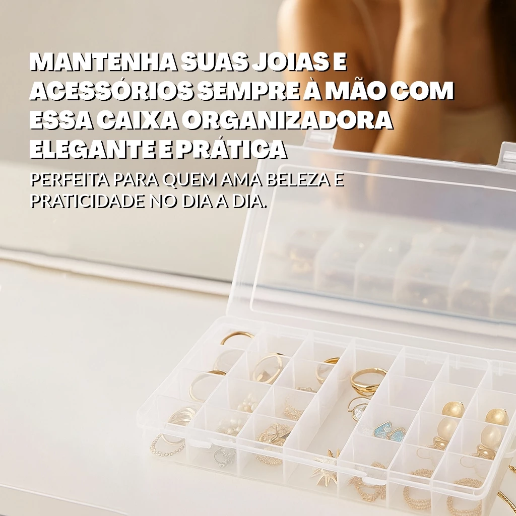 Caixa Organizadora com Divisórias
