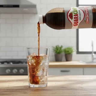 Xarope Concentrado Guaraná Zero Açúcar Guaracamp - 1litro