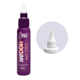 For Sexy 100 Dor Lubrificante Anal 6x1 Gel Anal Sem Dor