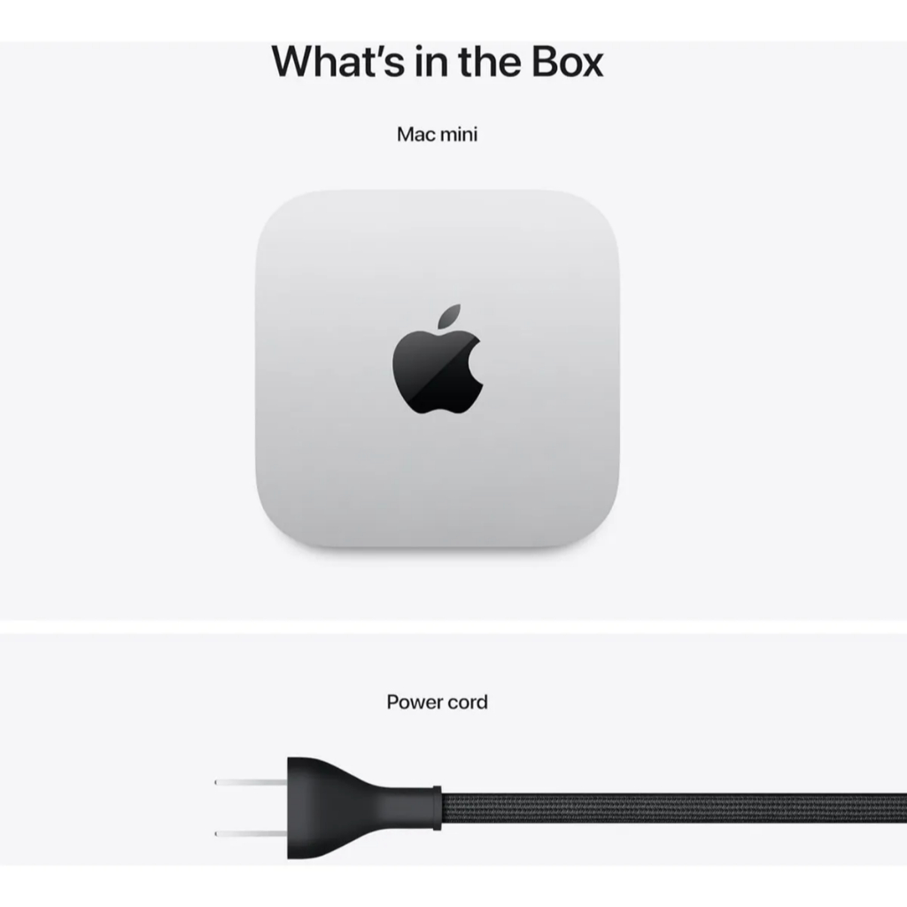 Apple Mac Mini M4 256GB e 515gb 16GB Novo Lacrado na caixa 12x sem