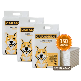Tapete Higiênico para Cães – 150 Unidades - Alta Absorção - Caramelo em Oferta na Shopee