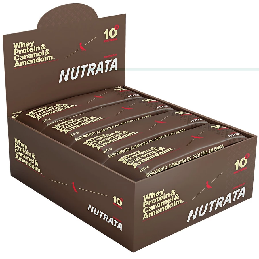 Barras De Proteína Nutrata Reserva Caramelo -
Display 12x45g
