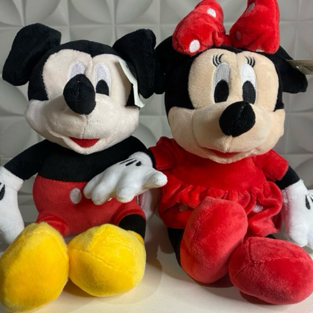 Casal de Pelúcias Musicais MINNIE E MICKEY Clássicas – 25 cm | Vendidas ...