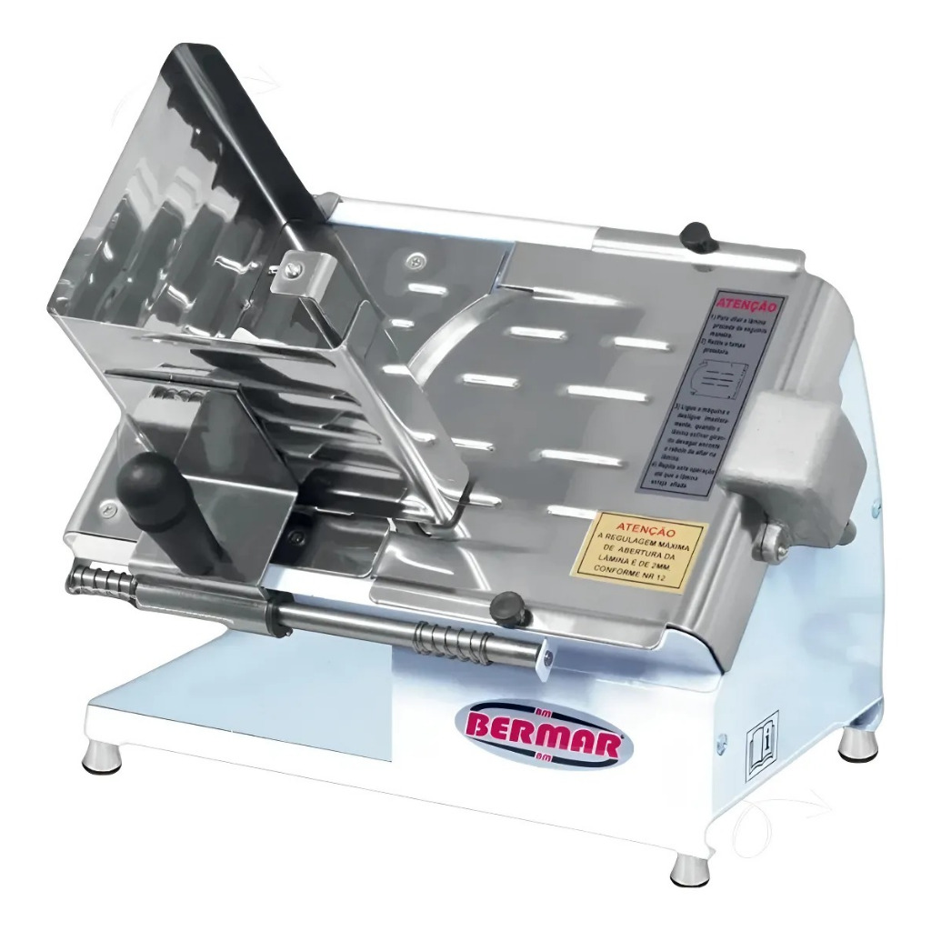 Máquina Elétrica Profissional Fatiador De Frios Bm07 Bermar 