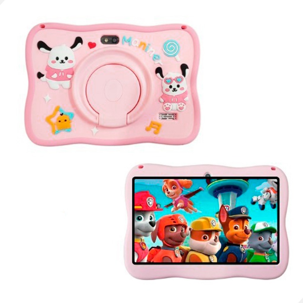 Tablet Infantil C/ Capa Bolsa Caneta E Brindes 4gb De Ram 64gb