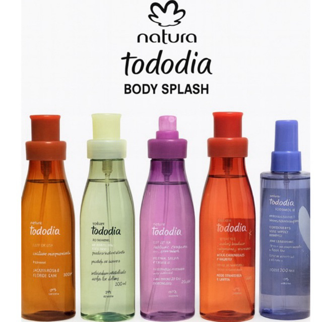 Body Splash Colônia Natura Todo Dia 200ml Macadâmia, Baunilha, Alecrim ...