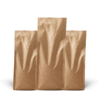 Embalagem Para Café - Kraft - 4 Soldas - 250 G - 100 Un