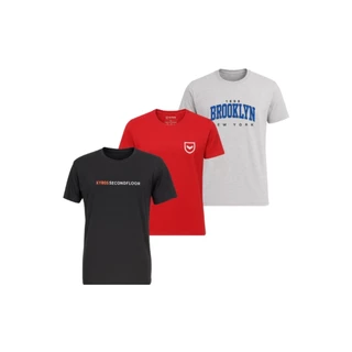 Kit 3 Camisas Peruanas Toque Pima 40.1 Padrão Shopping