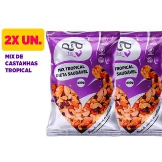 Kit Mix Castanhas Tropical Nuts Dieta Saudável 2 Unidades em Oferta na Shopee