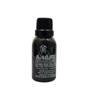 Tinta Preta Para Carimbo Magifix 30ml - Base Água