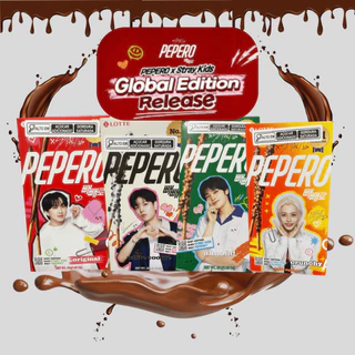 STRAY KIDS Biscoito Palitos Coreano com Chocolate - Pepero