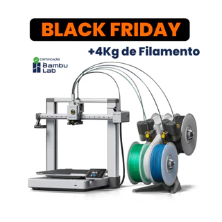 Impressora 3D Bambu Lab A1 Combo + 4Kg Filamento + 3 Cursos