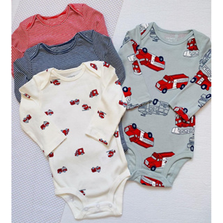 Kit Body Carter’s Manga Longa Bombeiros em Oferta na Shopee