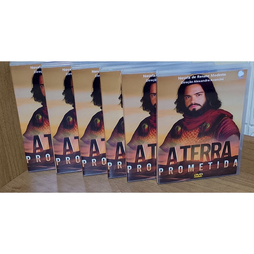 NOVELA A TERRA PROMETIDA - DVD BOX - COMPLETA EM 36 DISCOS | Shopee Brasil