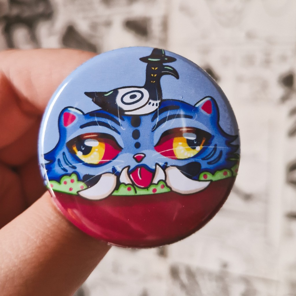 Botton Derpy Tiger, Derpy Pot | Kpop Demon Hunters, Guerreiras do Kpop ...