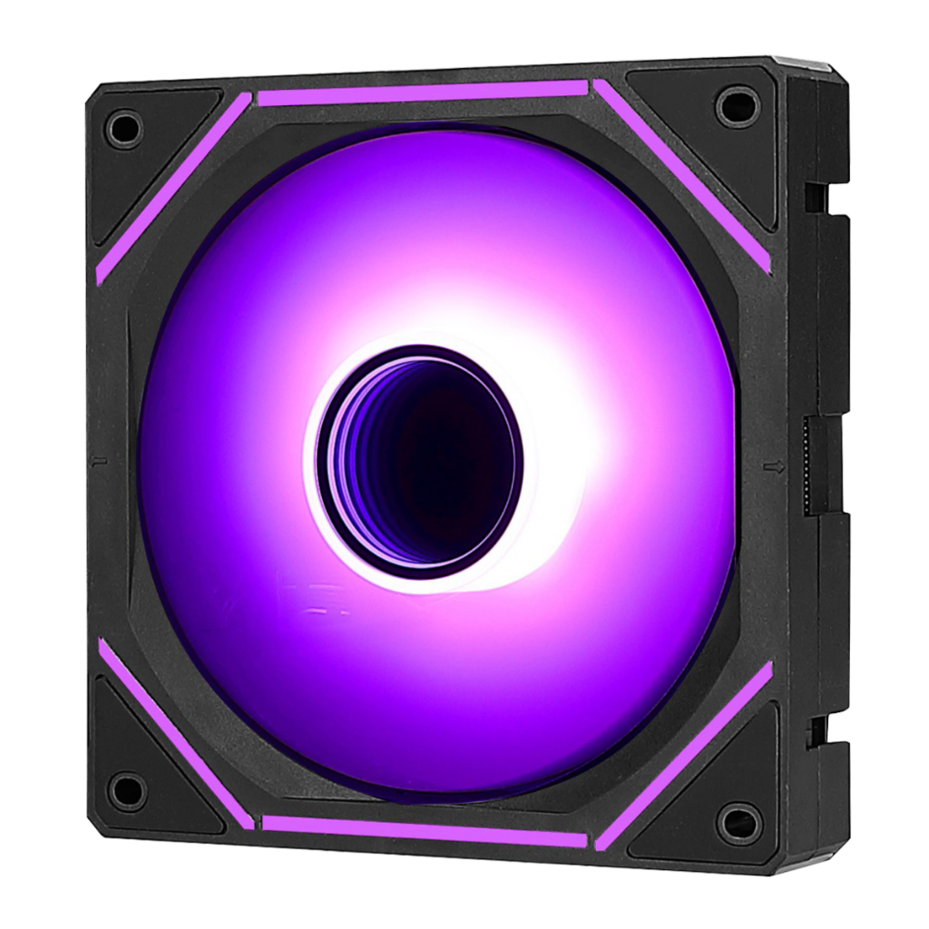 Fan Individual Gamer | Rise Mode | Magneto Pro ARGB 5v Reverse | 120mm | Preto