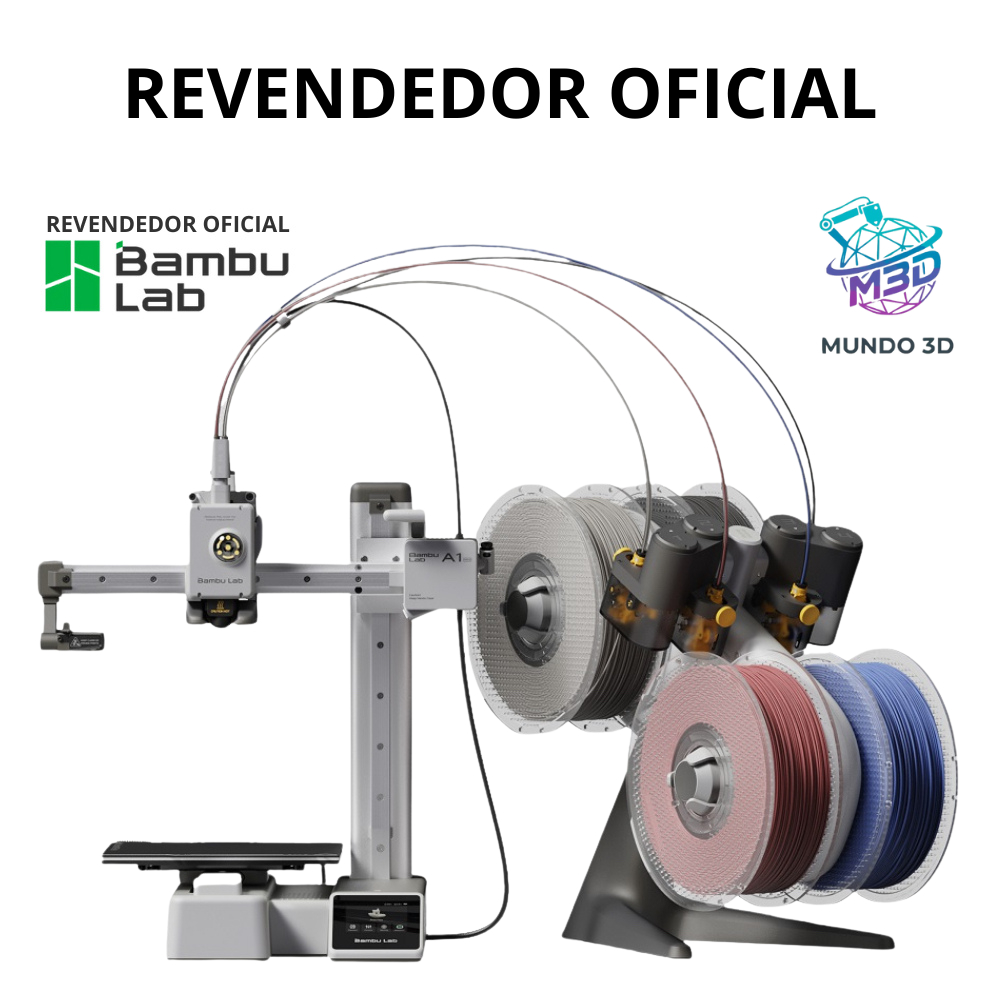 Impressora 3D Bambu Lab A1 Mini Combo com AMS - OFICIAL