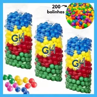 Bolinhas para Piscina 200 Unidades coloridas 76mm Melhor Material Não Amassa Envio Imediato Promoção em Oferta na Shopee