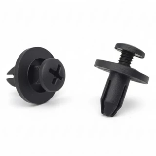 Kit com 10 ou 20 Unidades Rebite Presilhas Parafuso fixador Parachoque 6mm