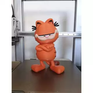 🧡 Garfield 3D - 20 cm de altura – Figura Decorativa Impressa em 3D 🧡