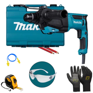 Martelete Combinado Sds Plus 800w Hr2670 Makita Com Kit em Oferta na Shopee