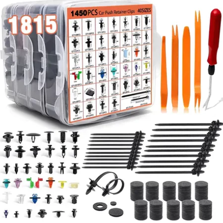 1815Pcs Kit Peças Presilha Grampo Automotivo Reparo Universal