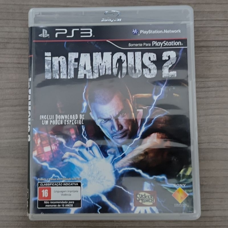 Infamous 2 Ps3 - Mídia Física - Original