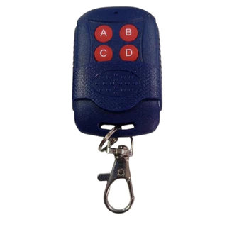 Controle para Portao 433Mhz compativel com PPA RCG GAREN Unystem AGL Intelbras Cronnos (Codigo Fixo) - Modelo SM-06 AZUL