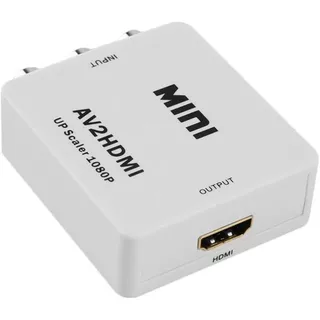 Mini Adaptador Hdmi Conversor P/ Rca Av 1080p Hdmi2av