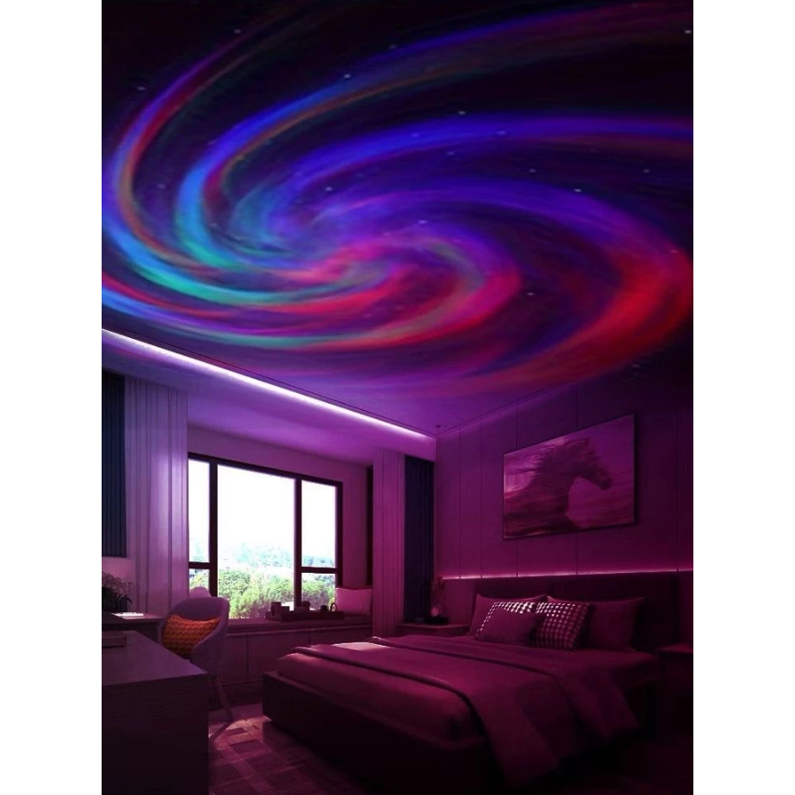 Aurora Galaxy Projetor Northern Lights World 14 Cores calmantes