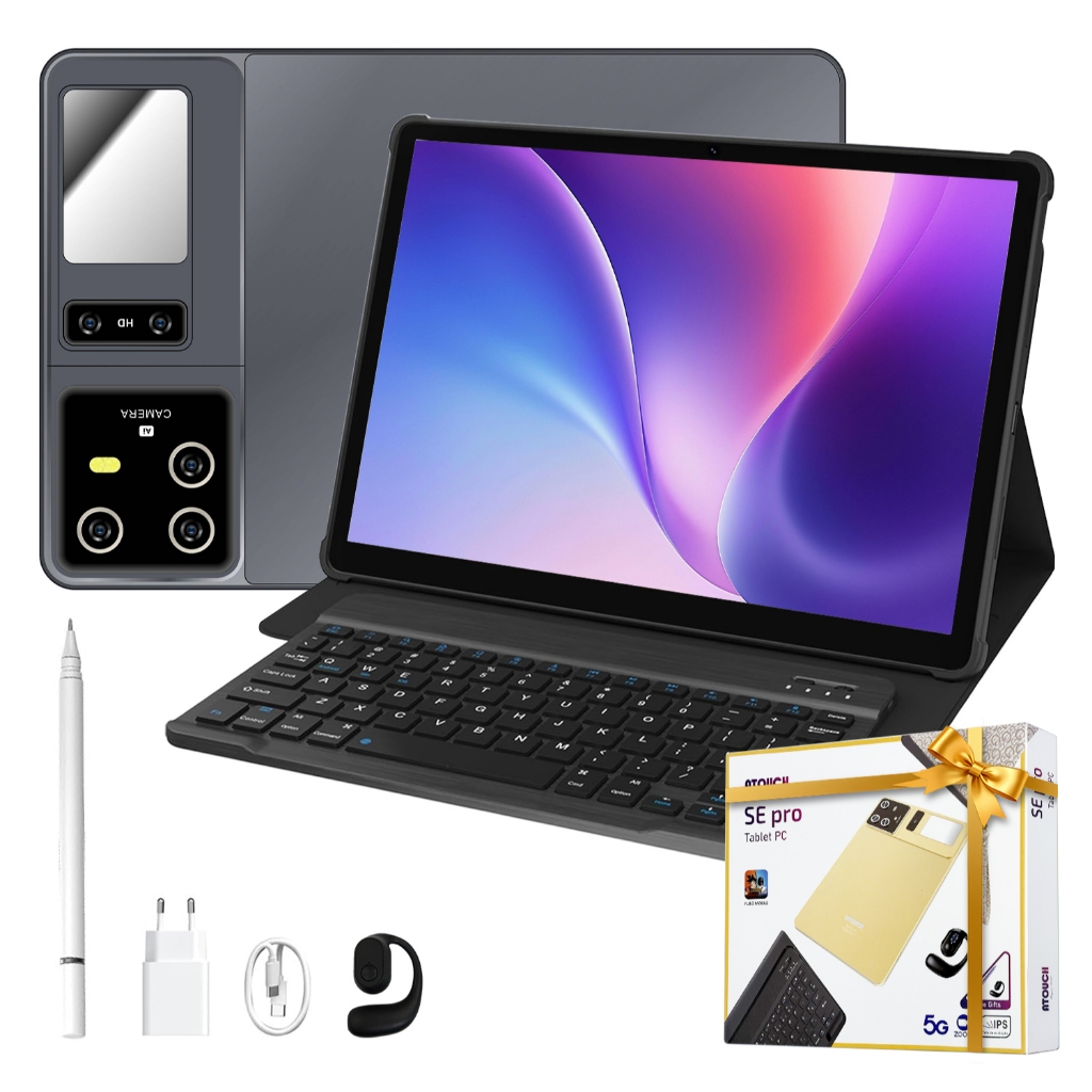 Tablet SE Pro 10.1" 6GB RAM 128GB Dual SIM Android 12,Câmera 20MP ...