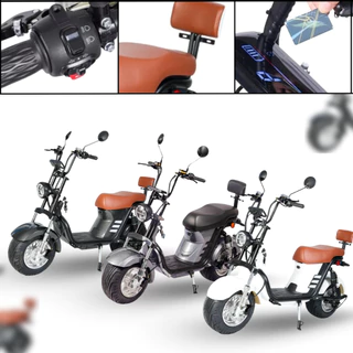 Bicicleta Elétrica 1000W Scooter 32km/h Sem Carteira Motinha Eletrica 150kg em Oferta na Shopee