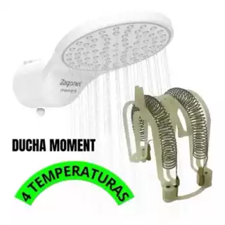 Resistência Para Ducha Chuveiro Moment 4 Temperaturas 127v Zagonel Resistencia Moment 4T