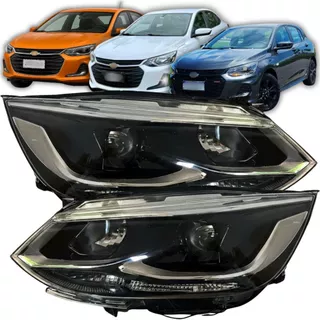 Par Farol Onix 2020 2021 2022 2023 A 2025 Com Projetor + Drl