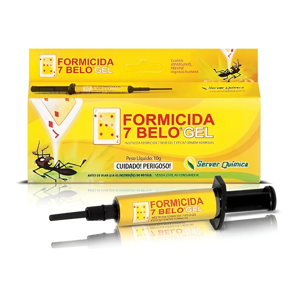 Inseticida Formicida 7 Belo Gel Para Formigas Doceiras 10g | Shopee Brasil